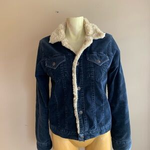 Corduroy Jean jacket, Sherpa lined, Earl Jeans